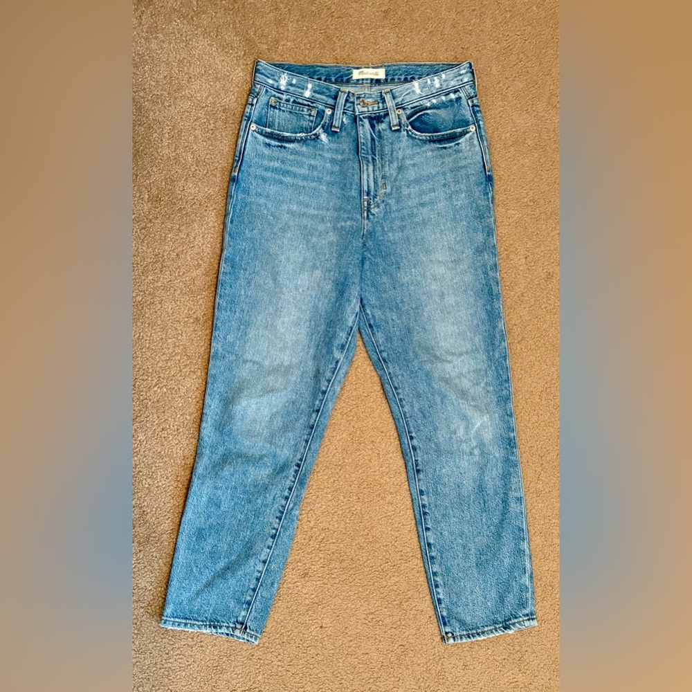 Madewell The Momjean, Size 27